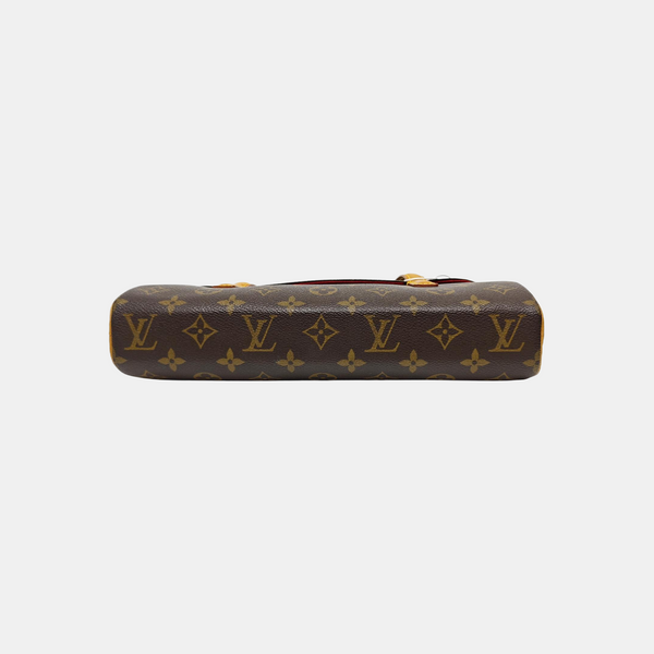 SONATINE Monogram Coated Canvas Brown