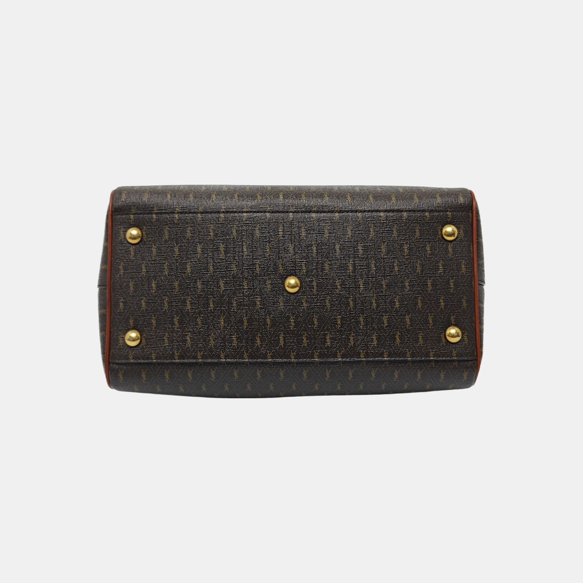 LE MONOGRAMME Coated Canvas Brown