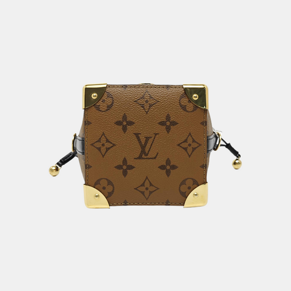 NOÉ PURSE LV CHARMS Monogram Coated Canvas Brown