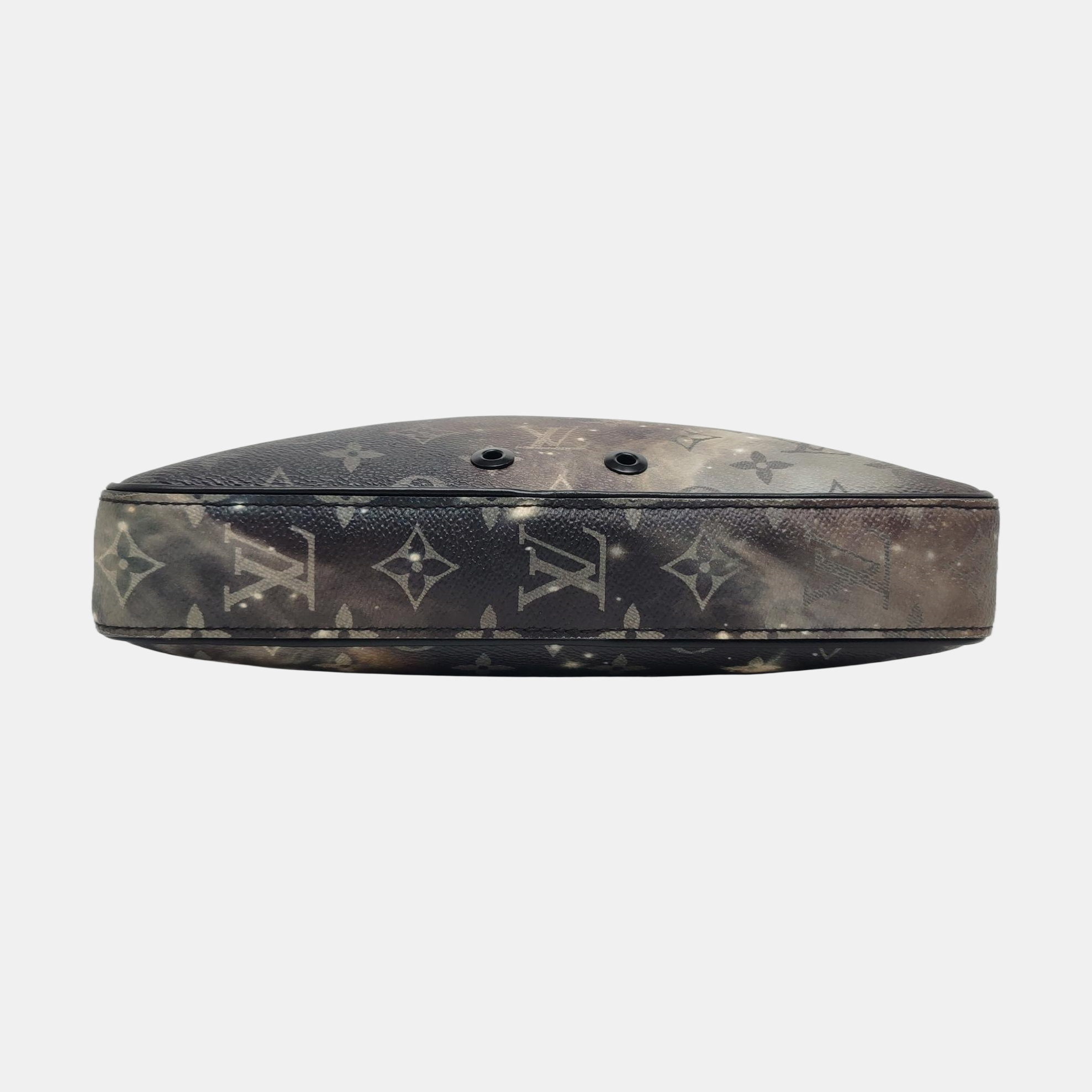 ALPHA Monogram Coated Canvas Gray