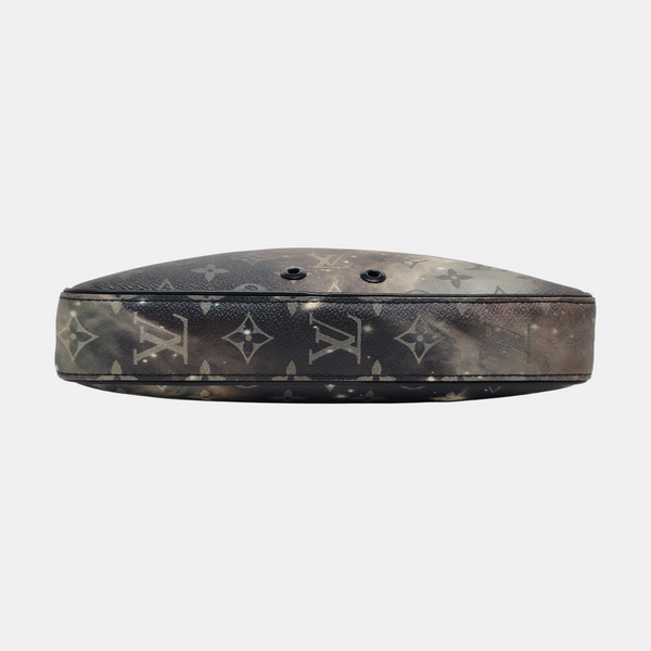 ALPHA Monogram Coated Canvas Gray
