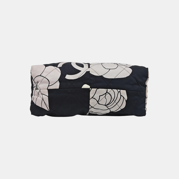 Quilted Canvas Shoulder Bag Small Multicolor