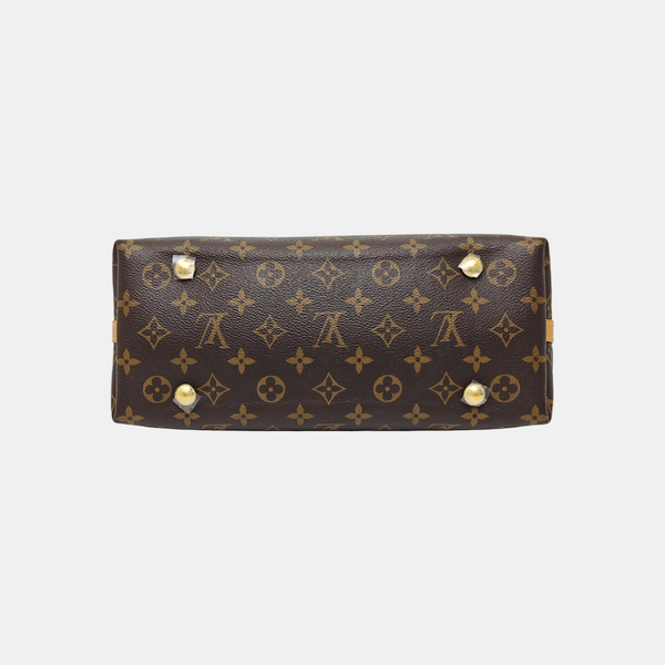 CARRYALL PM Monogram Coated Canvas Brown