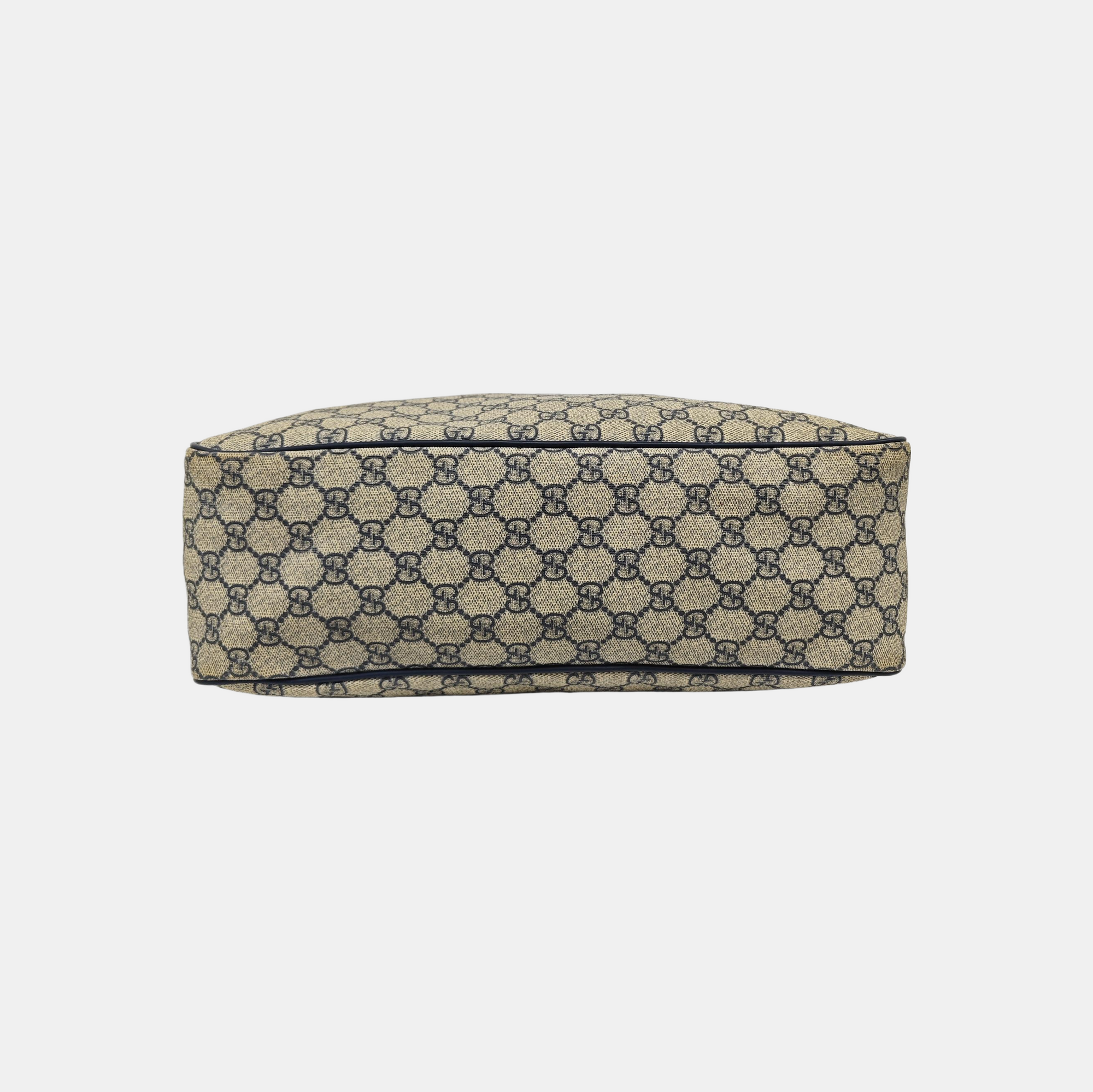 GG Supreme Monogram Coated Canvas Black