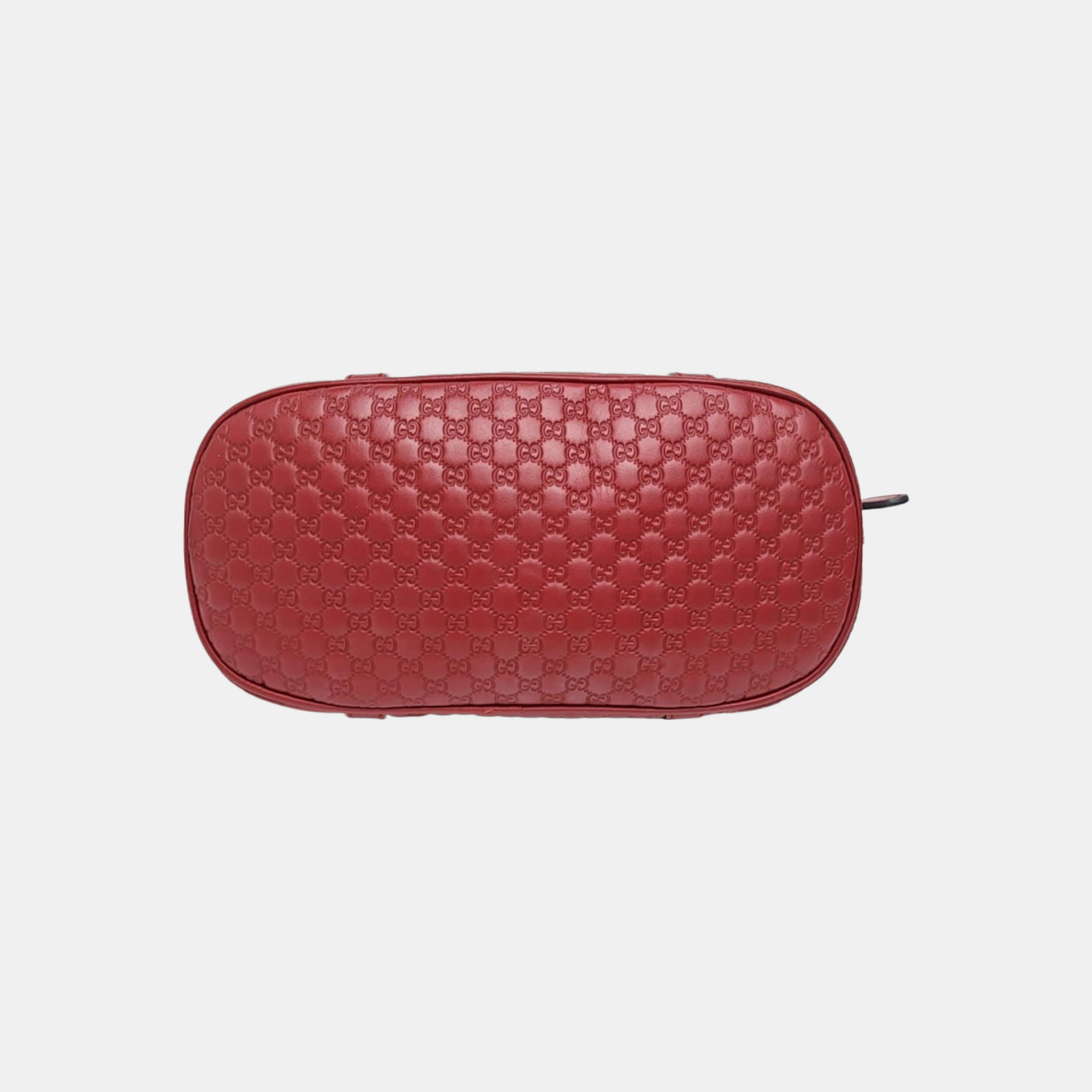 Microguccissima Monogram Calfskin Red