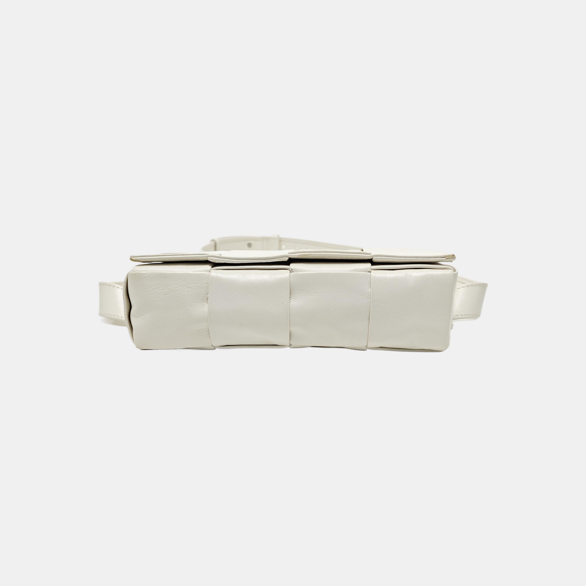 Cassette Small Calfskin White