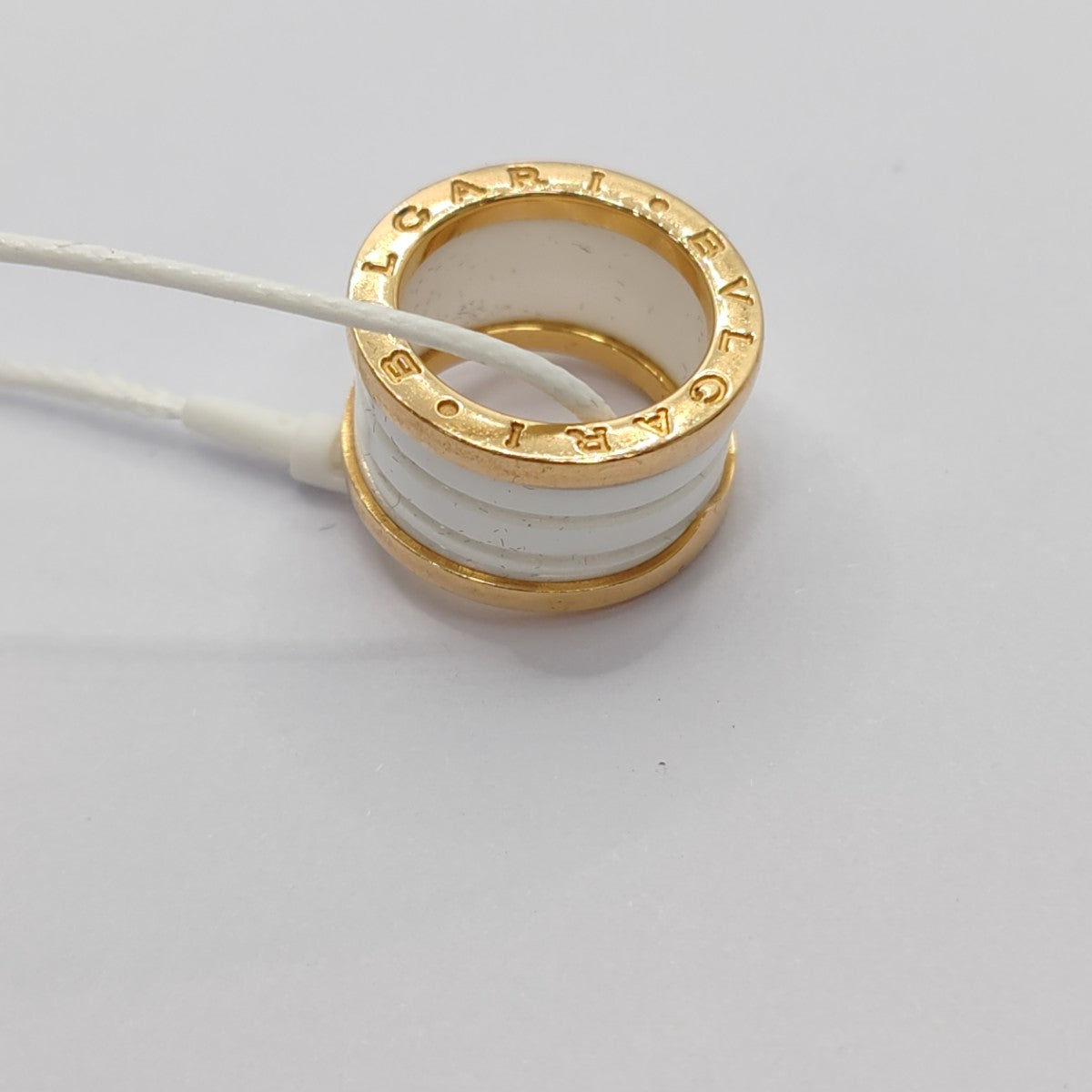 B.ZERO1 18k Rose Gold Ring EU 49
