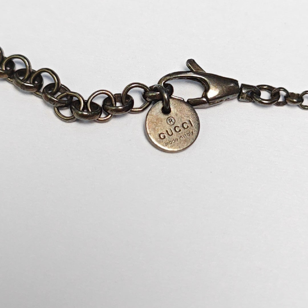 Interlocking G 925 Sterling Silver Necklace