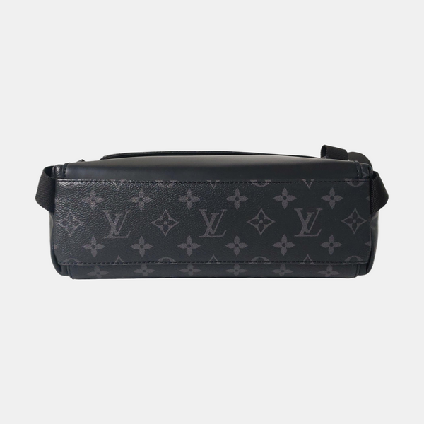 VOYAGER PM Monogram Coated Canvas Black