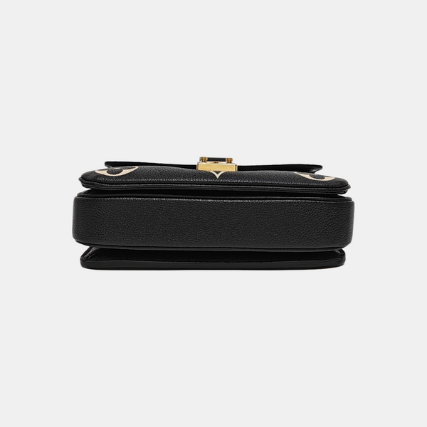 MÉTIS EAST WEST Monogram Calfskin Black