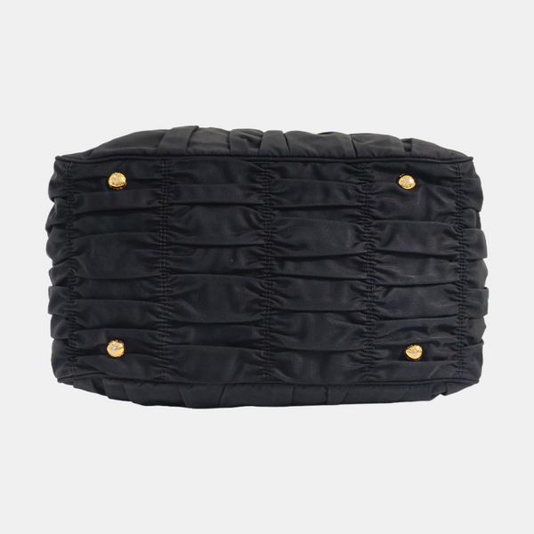 Gaufre Nylon Black
