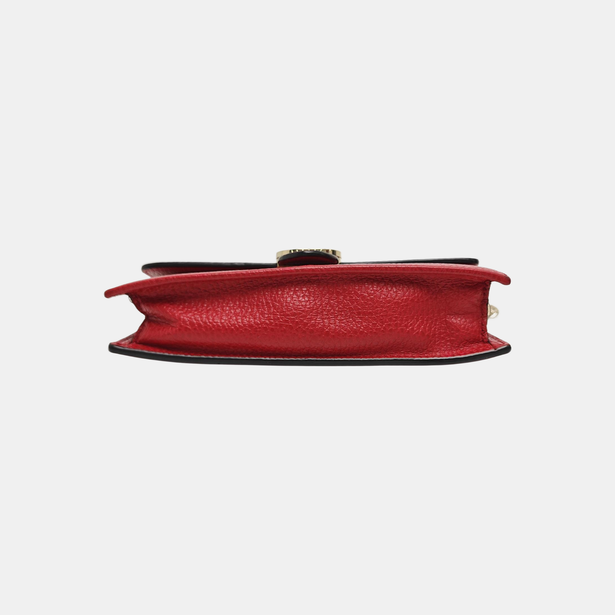 Calfskin Shoulder Bag Red