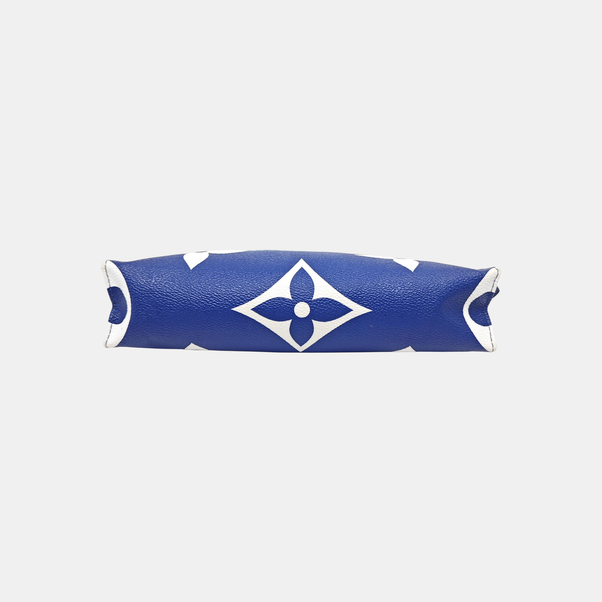 TOILET POCKET 26 Monogram Coated Canvas Blue