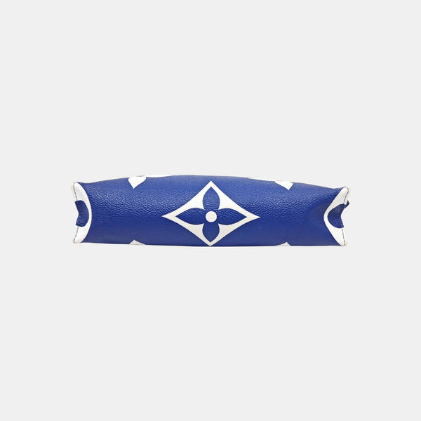 TOILET POCKET 26 Monogram Coated Canvas Blue