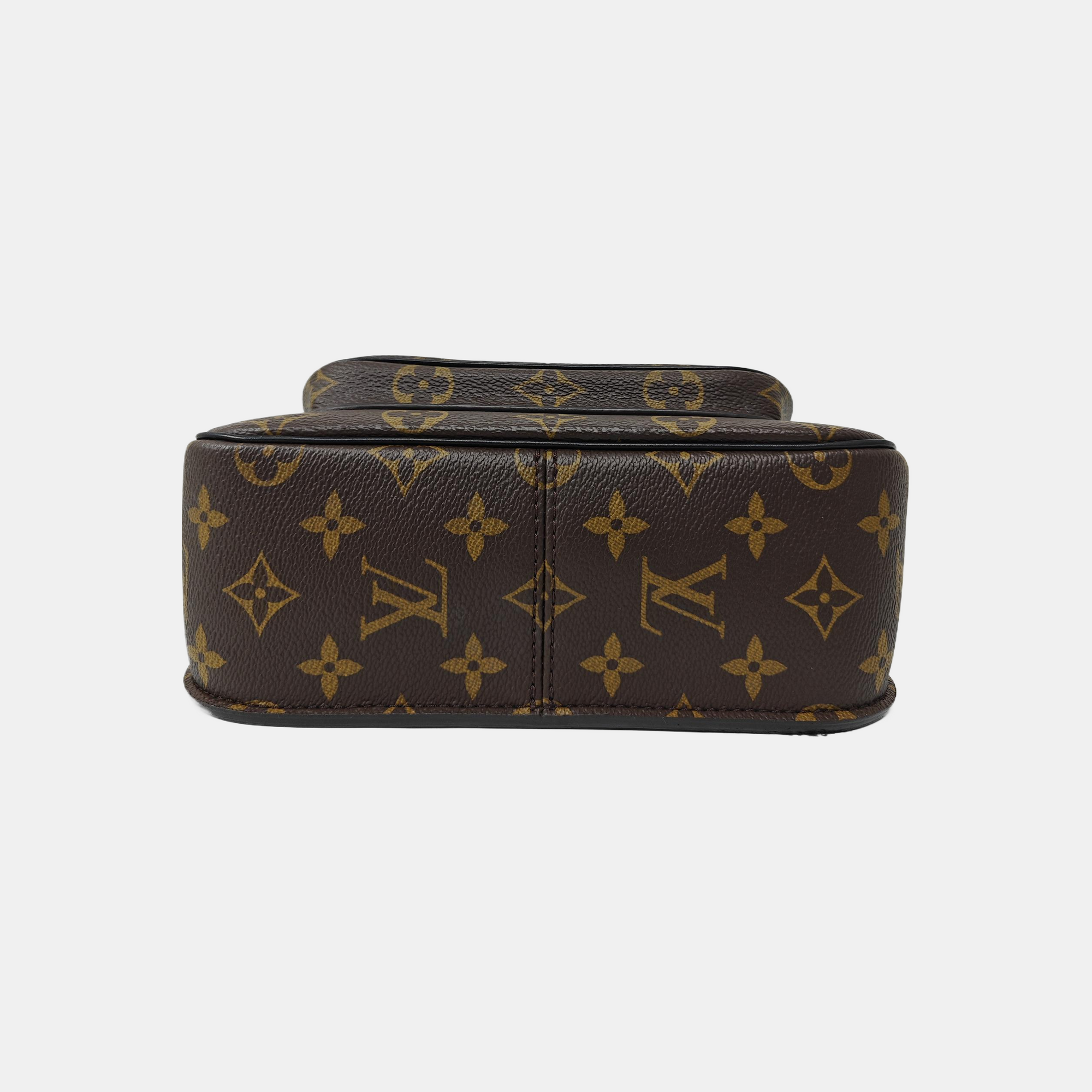 PASSY Monogram Coated Canvas Brown