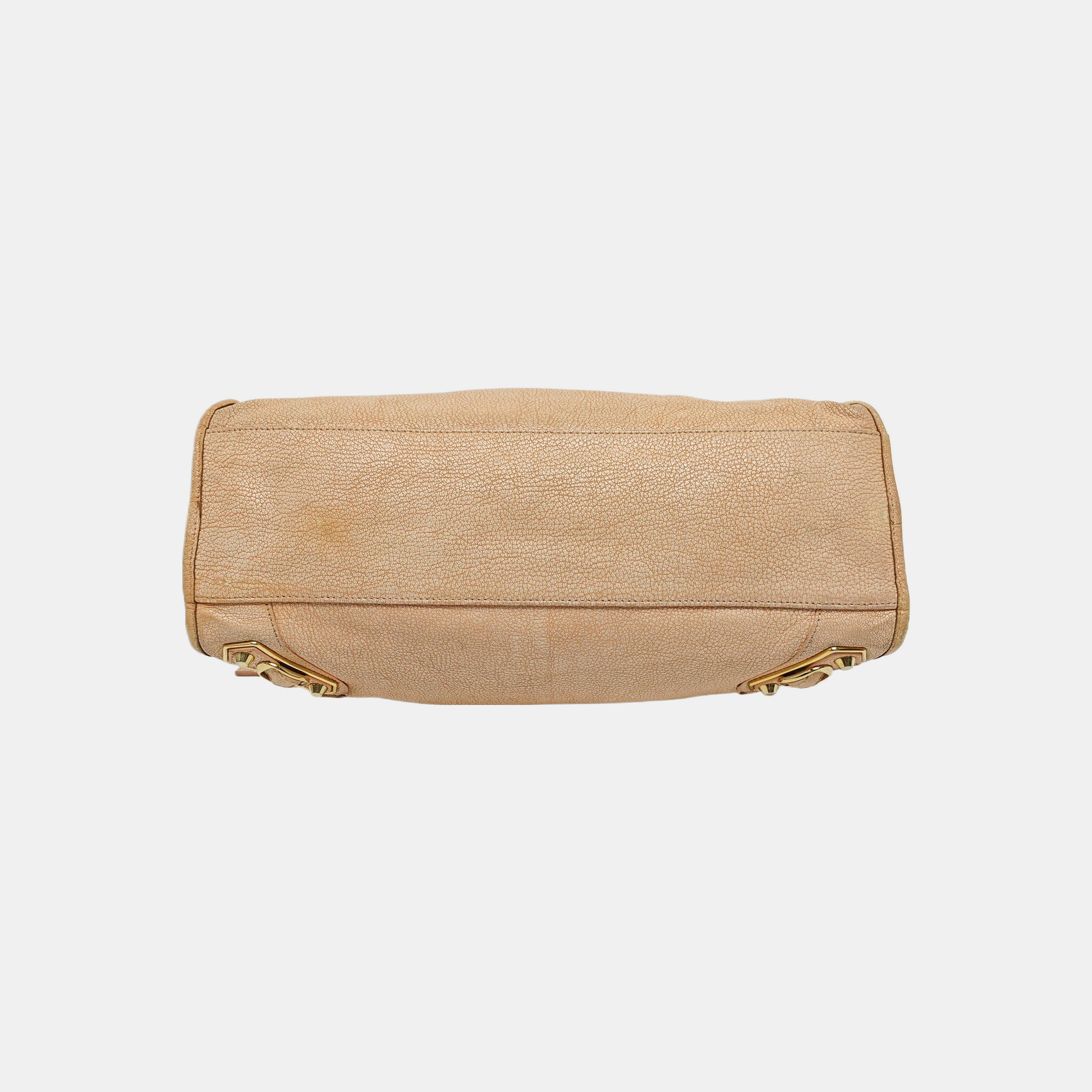 Classic Metallic Edge City Leather Pink