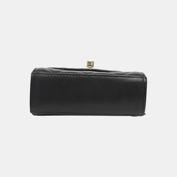 TRENDY CC Quilted Lambskin Black