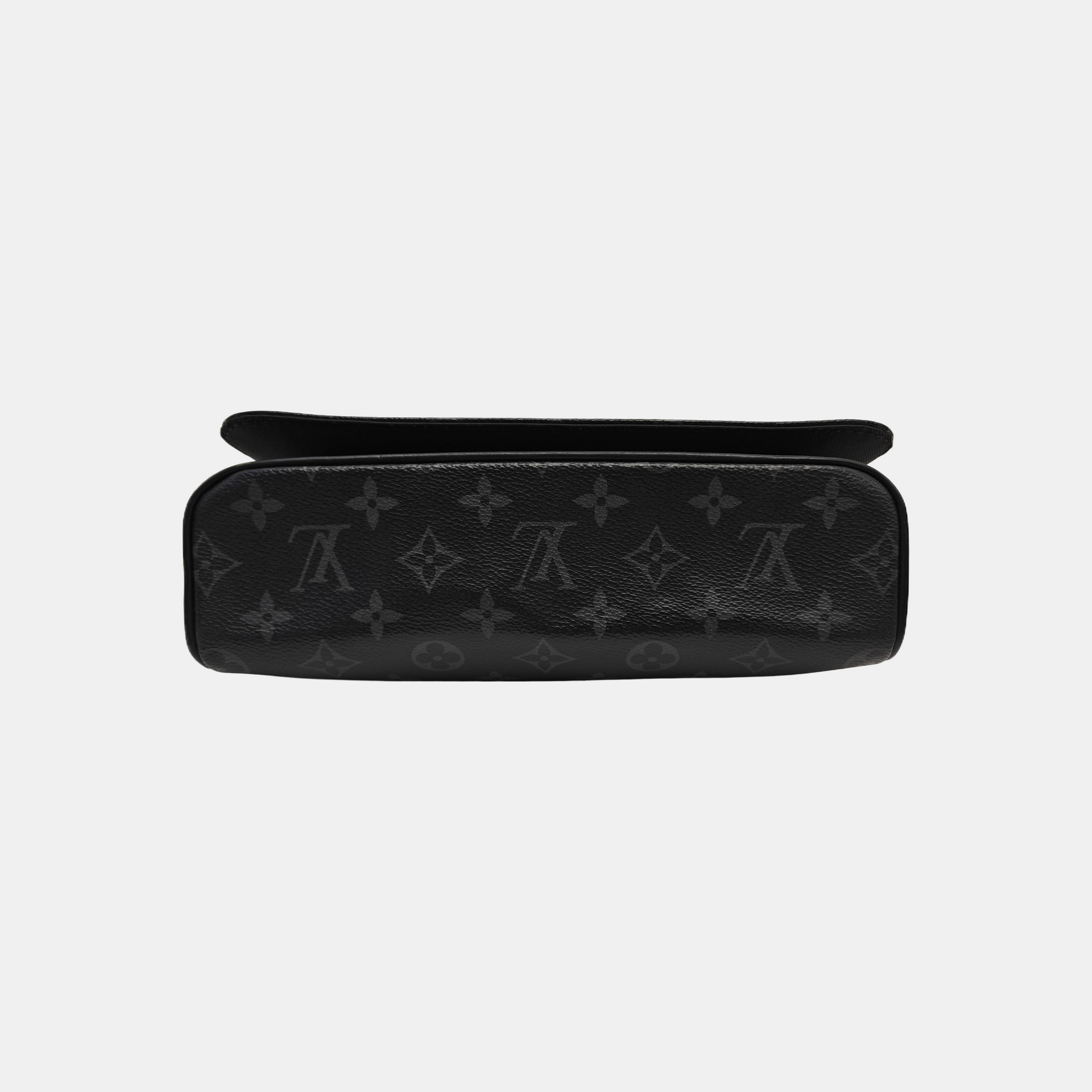 DISTRICT PM Monogram Coated Canvas Gray