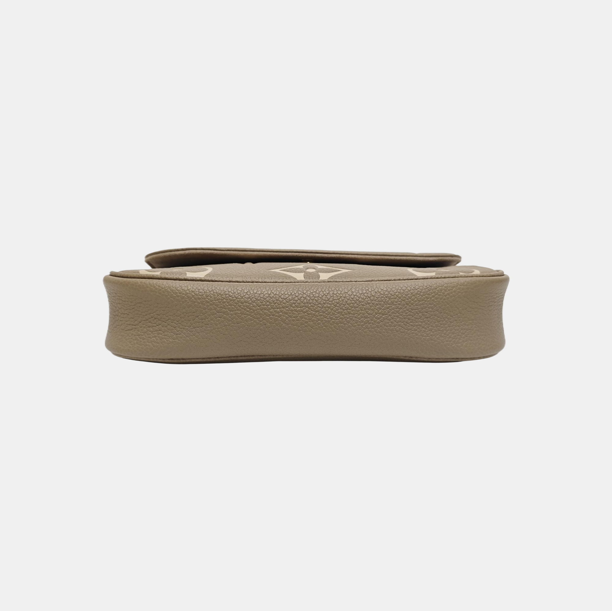IVY Monogram Calfskin Gray