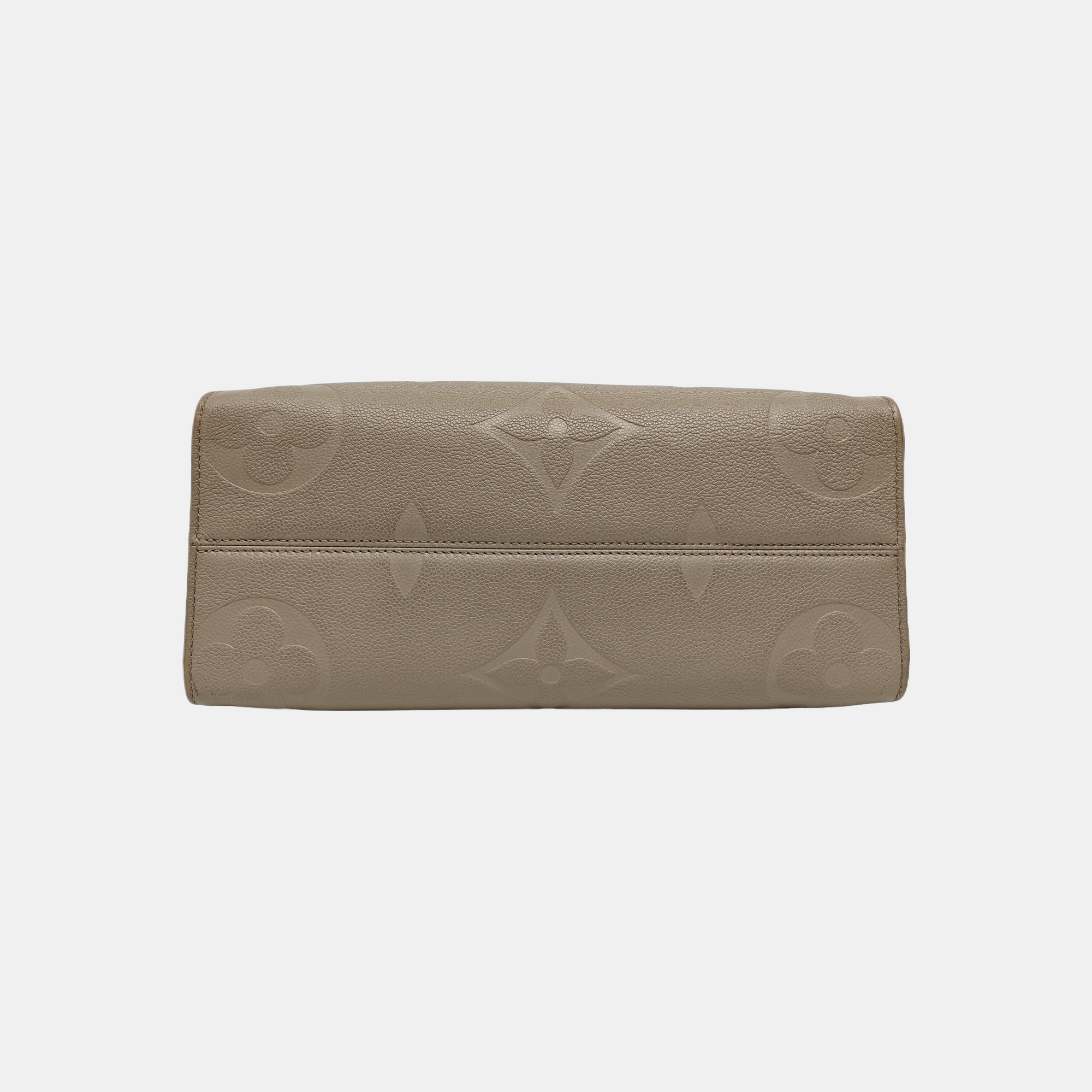 ONTHEGO MM Monogram Calfskin Grey