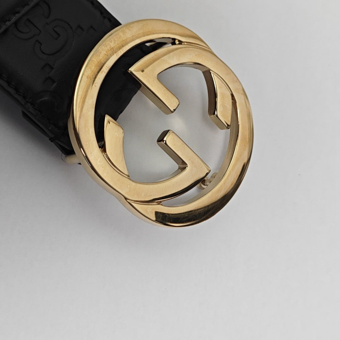 Leather Belt Black