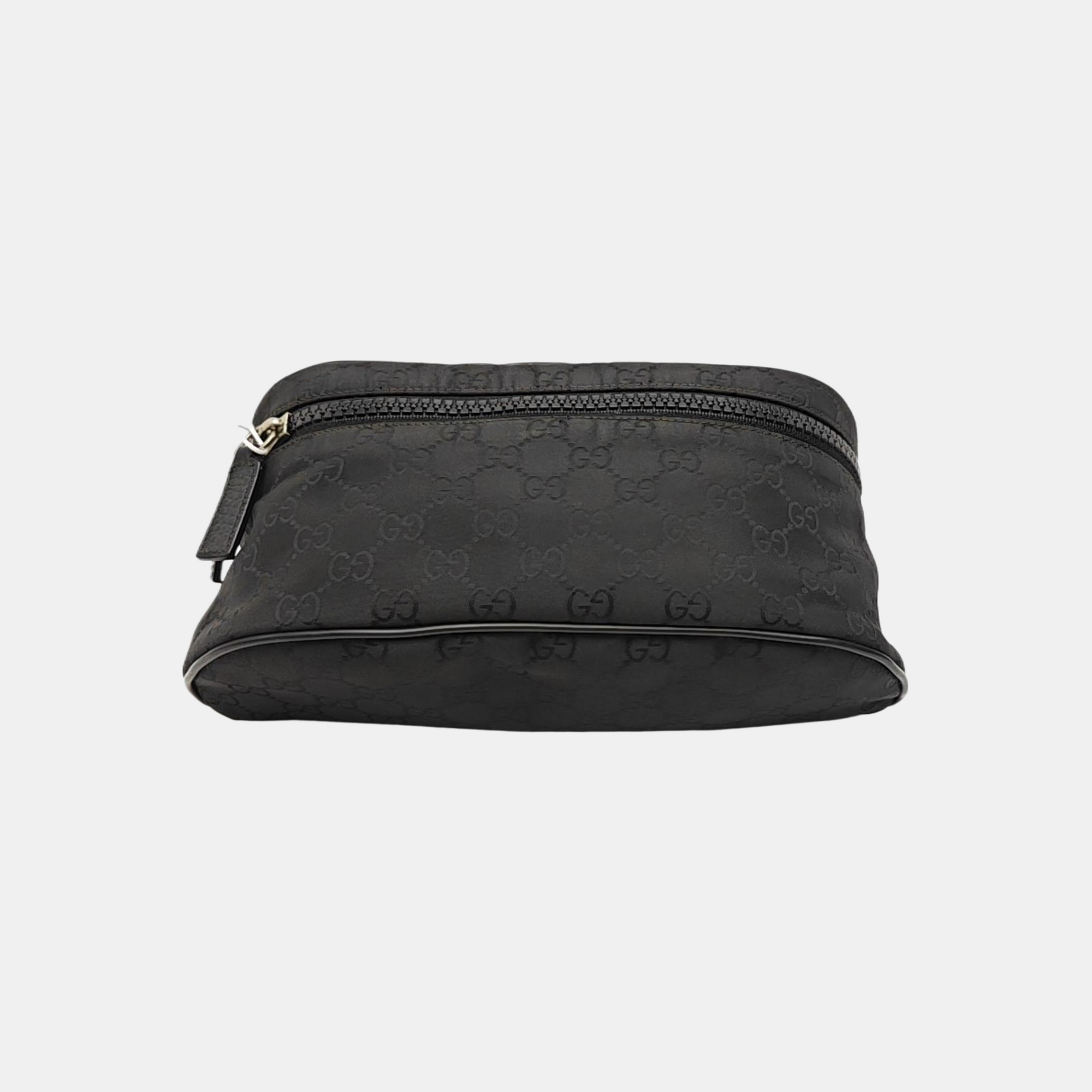 Monogram Canvas Belt Bag Black
