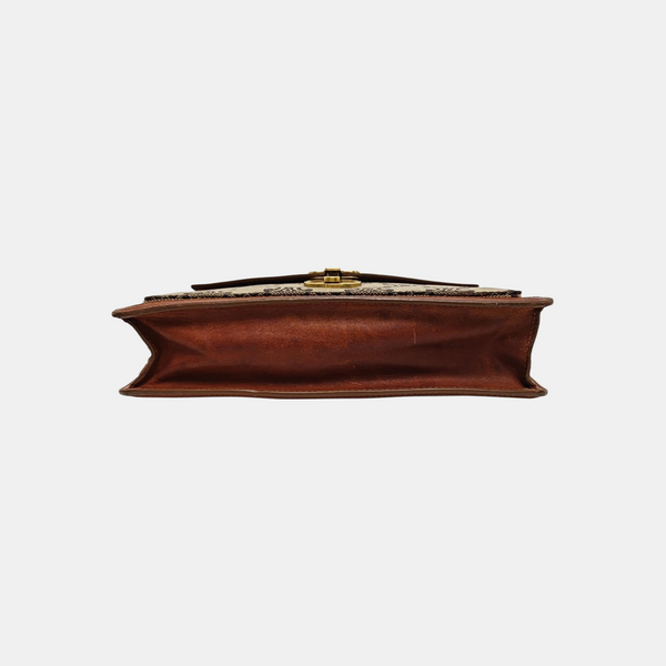 Canvas Shoulder Bag Beige