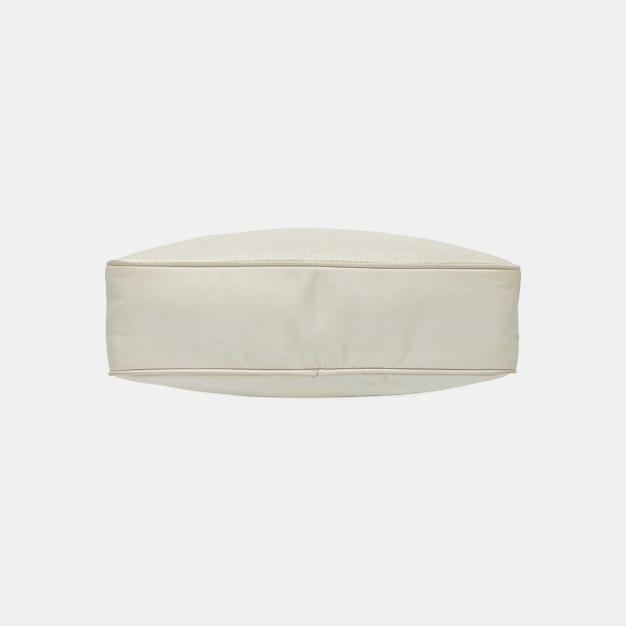 Nylon Shoulder Bag White