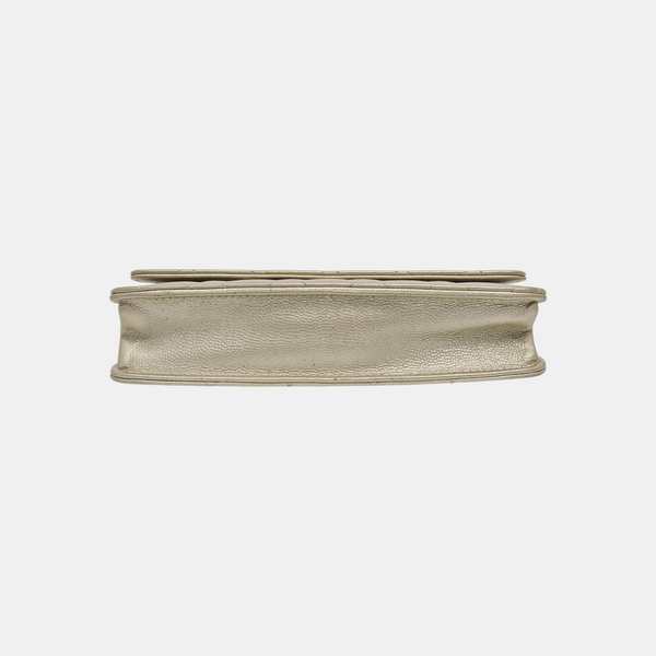 WOC Quilted Calfskin Beige