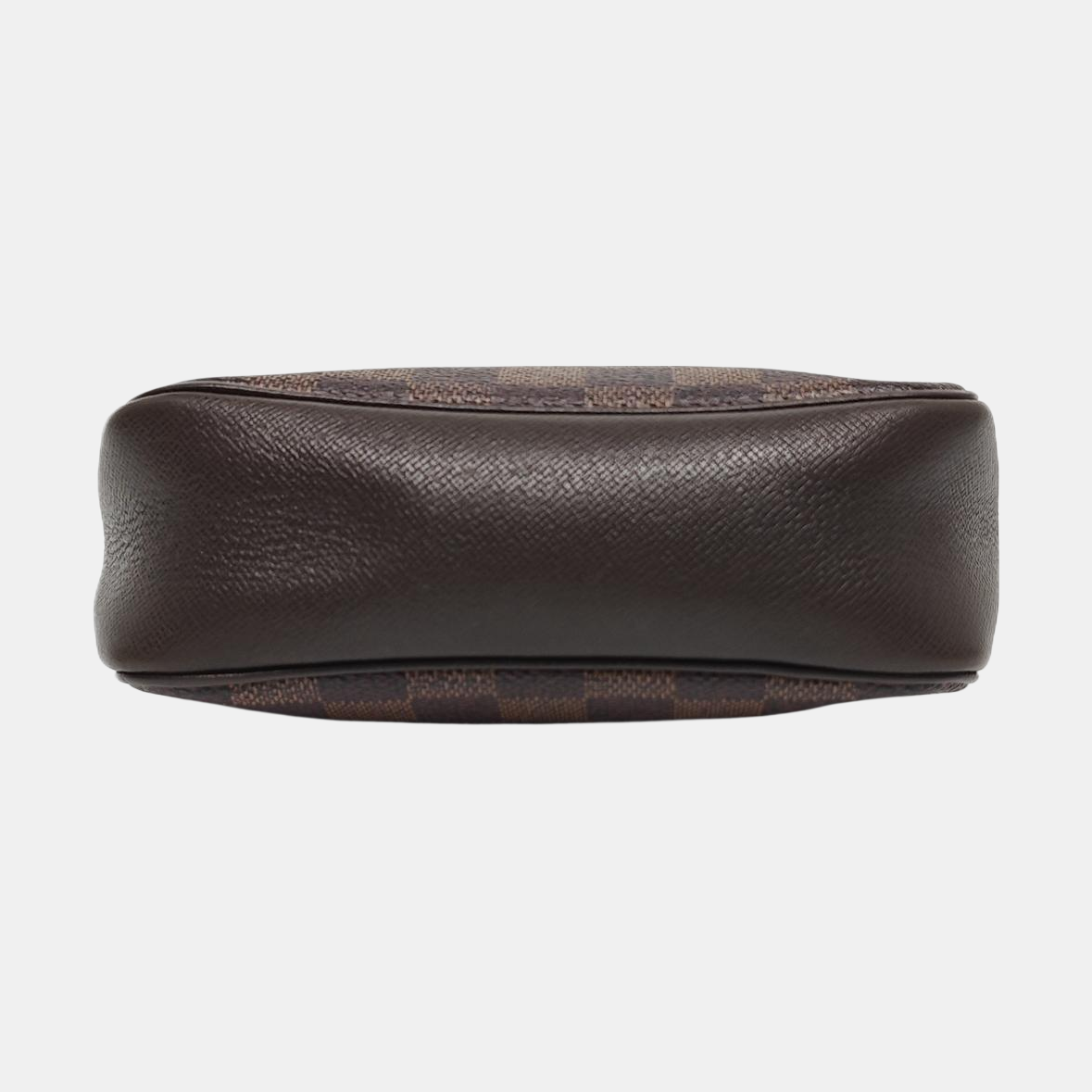 TROUSSE MAKE UP Damier Ebene Coated Canvas Brown
