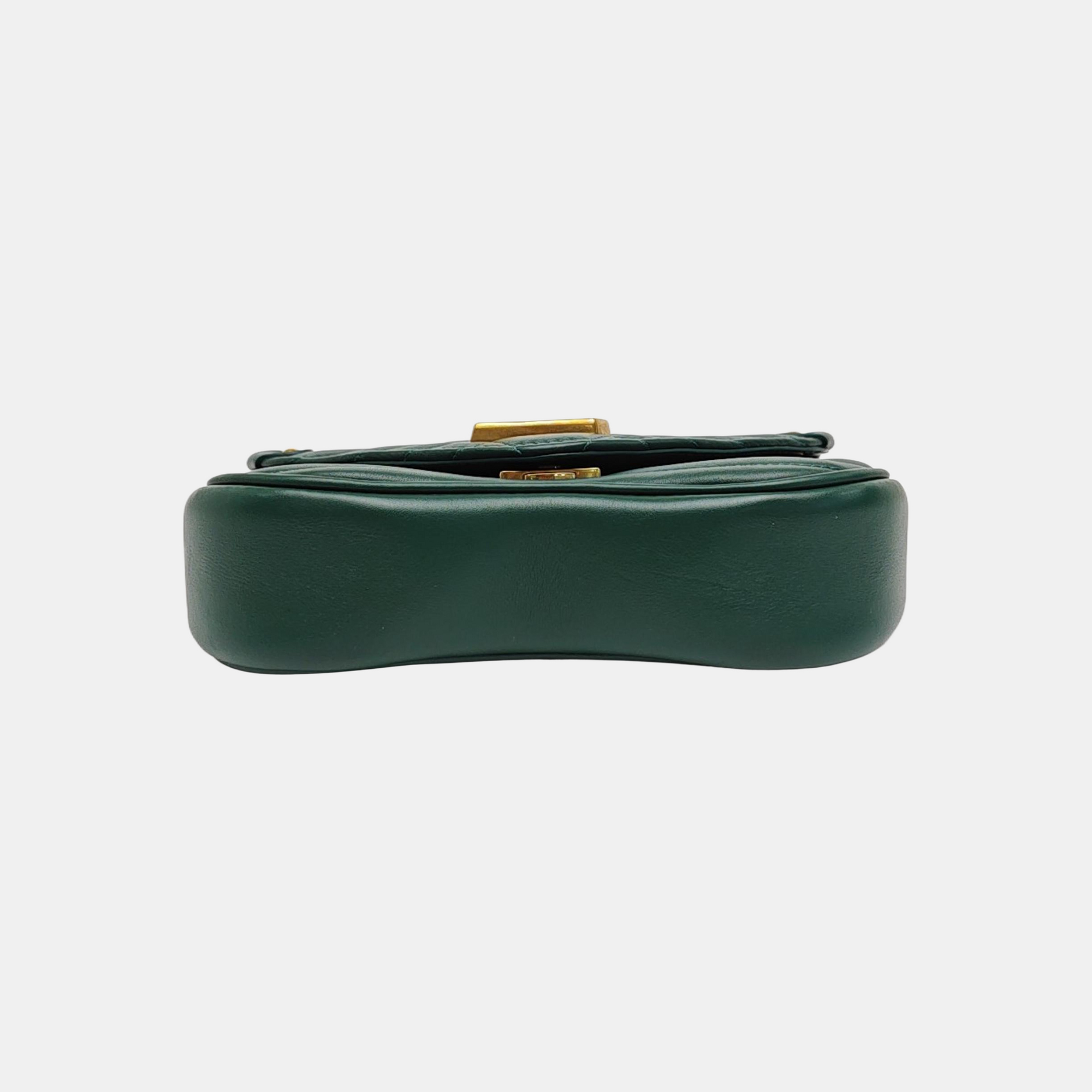 NEW WAVE PM Quilted Calfskin Green