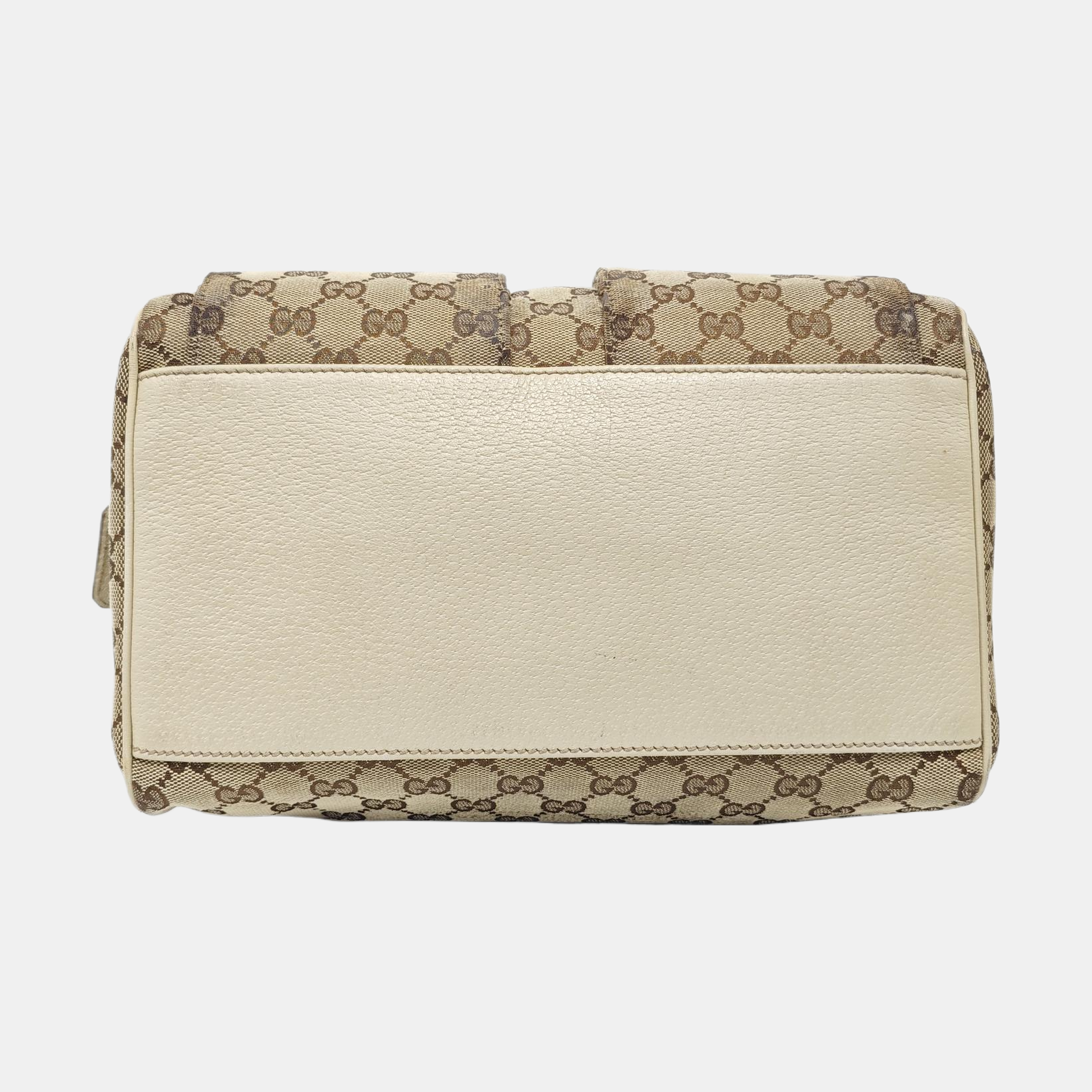Monogram Canvas Top Handle Bag Brown