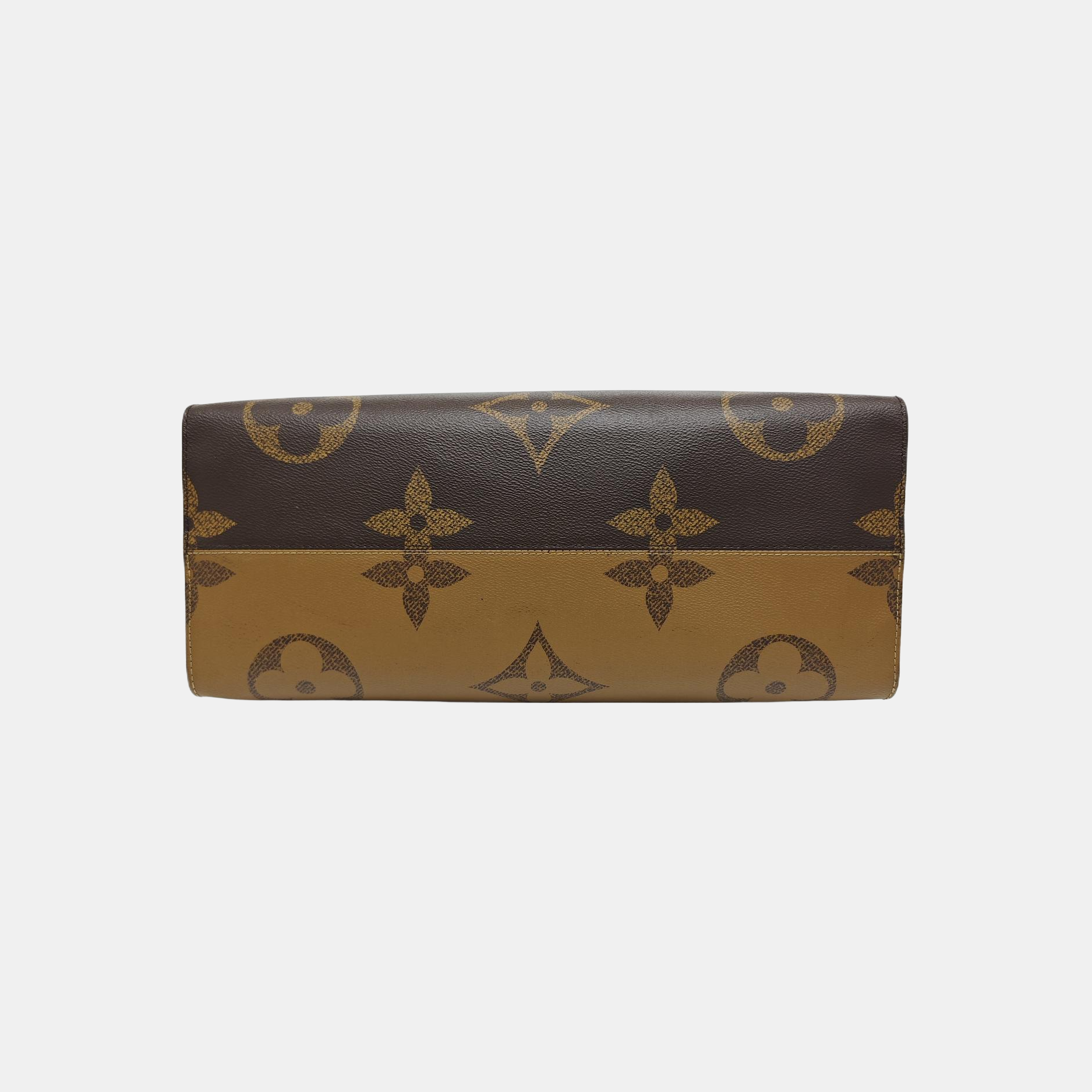 ONTHEGO GM Monogram Coated Canvas Brown