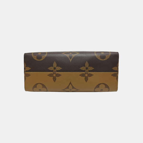 ONTHEGO GM Monogram Coated Canvas Brown