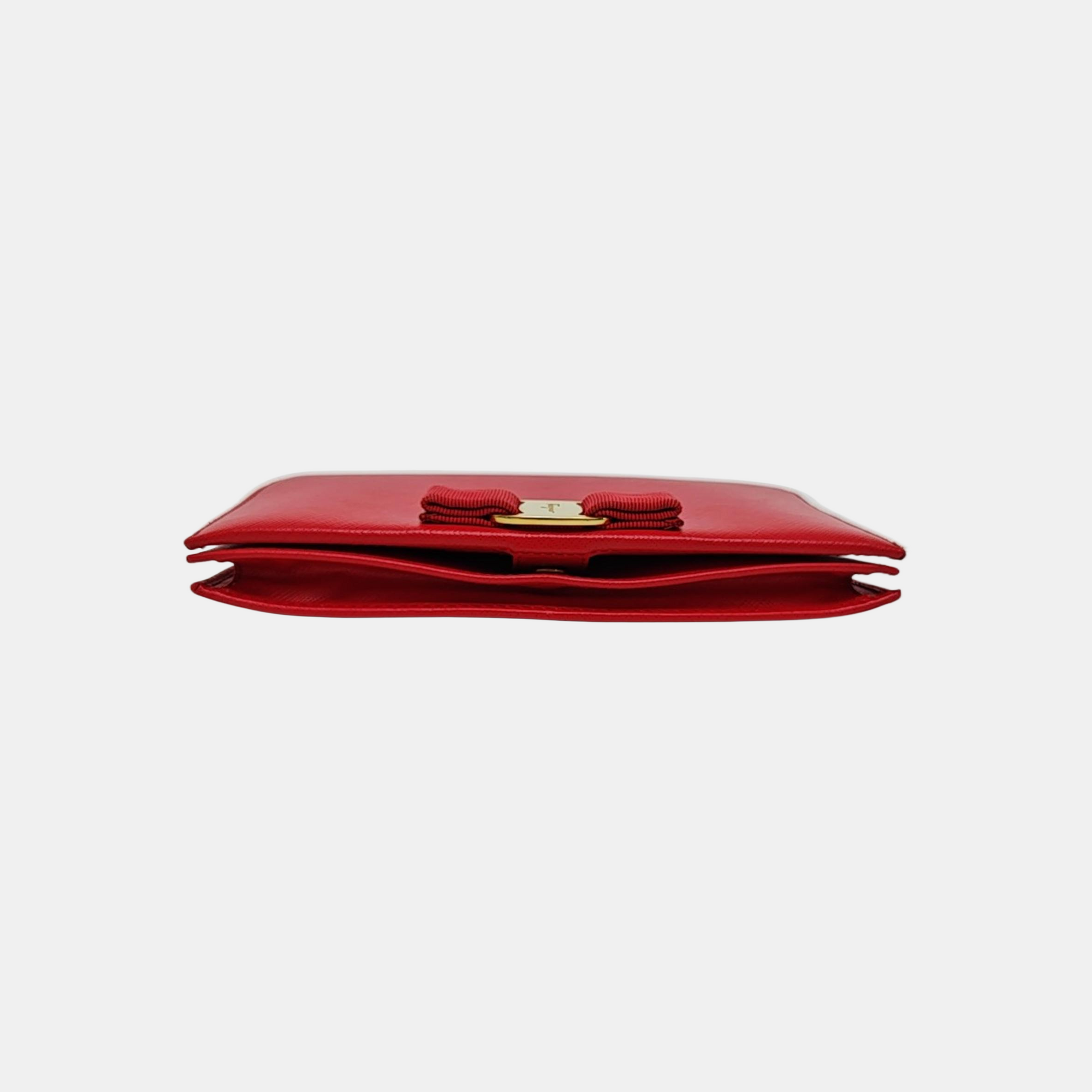 Ginny Calfskin Red