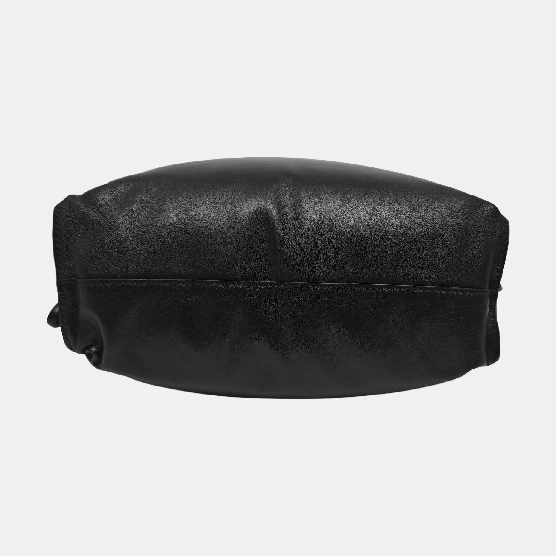 Authenticated pre-owned  Flamenco Medium Lambskin Black - Shoulder Bag at Looply