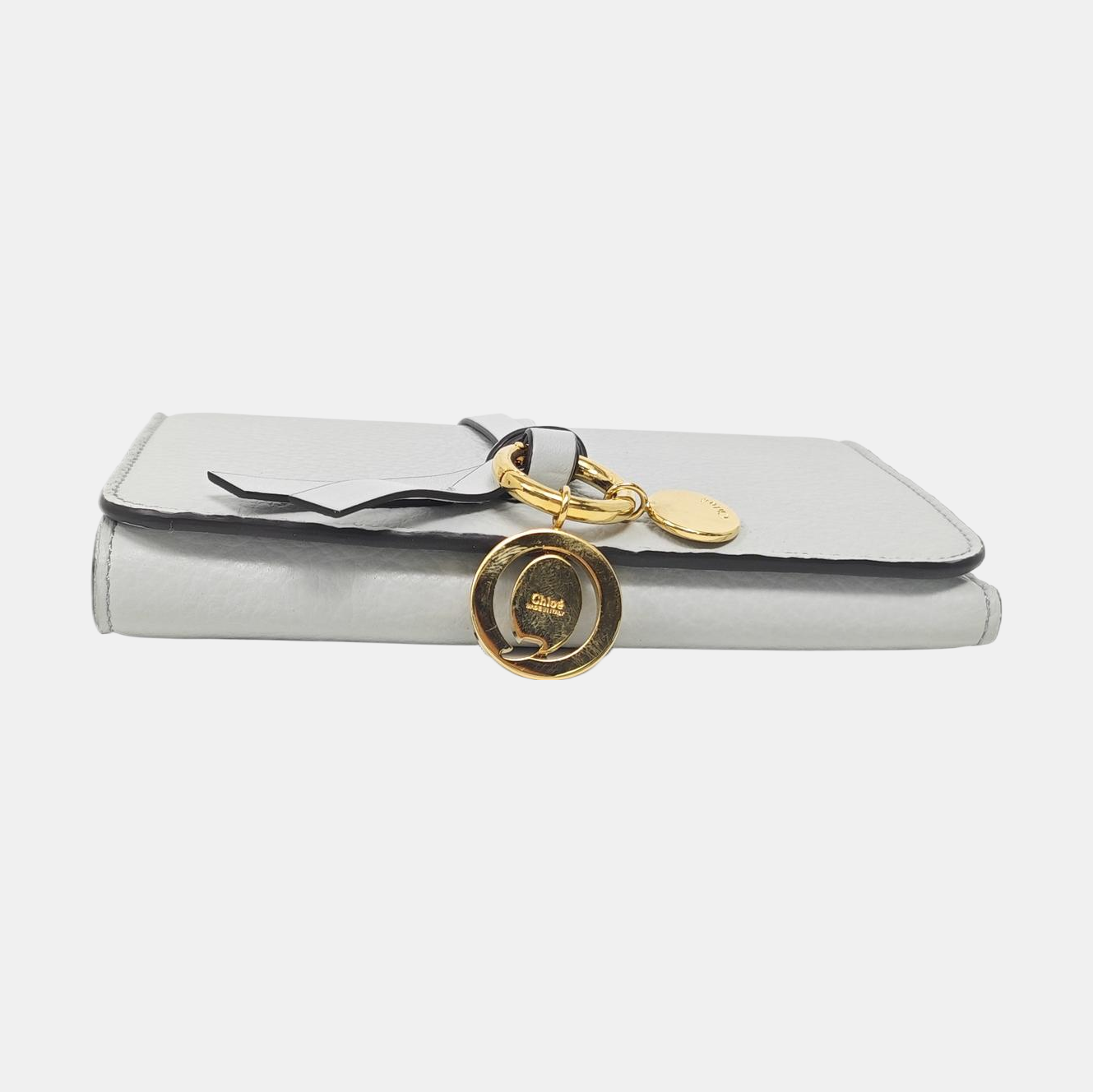 Alphabet Calfskin Green Wallet