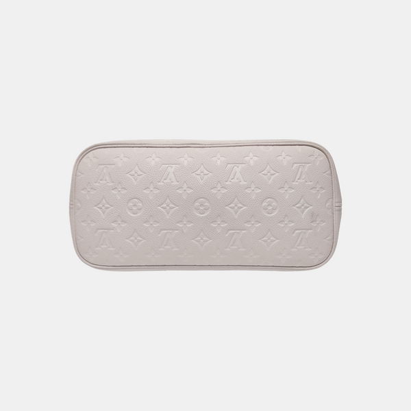 NEVERFULL MM Monogram Calfskin Gray