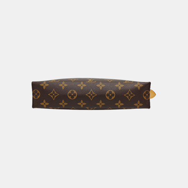 TOILET POCKET 26 Monogram Coated Canvas Brown