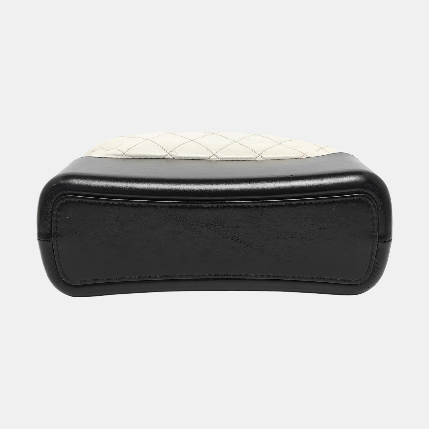 GABRIELLE Medium Quilted Calfskin White