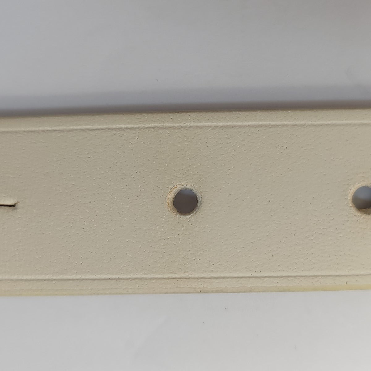 Leather Belt White