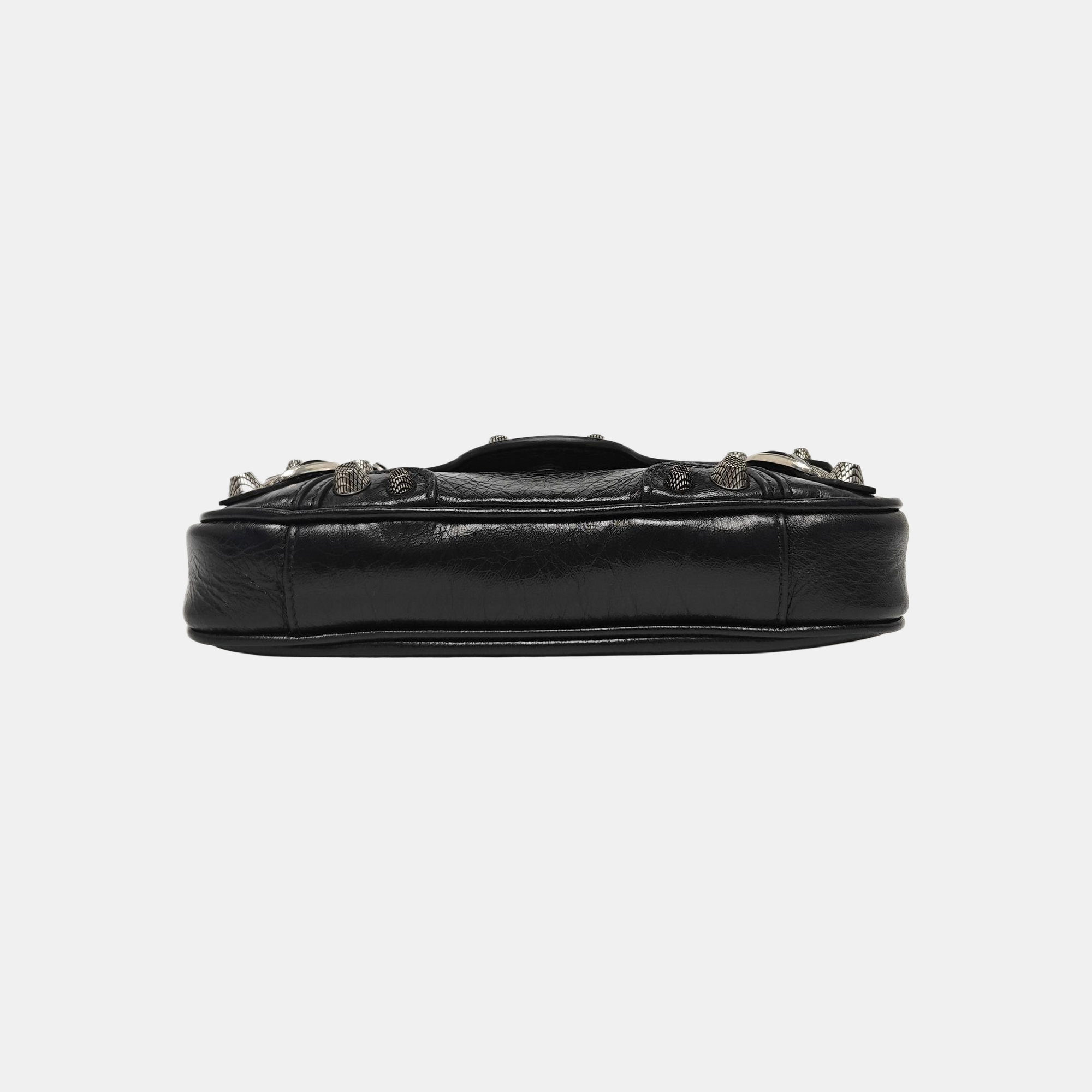 Le Cagole Mini Lambskin Black