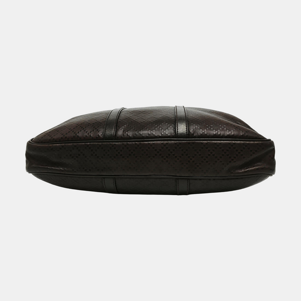 Calfskin Shoulder Bag Brown