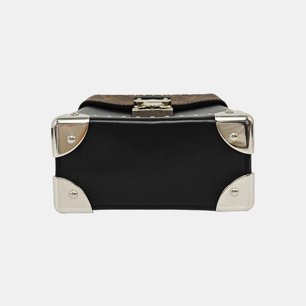 CAMERA BOX Monogram Calfskin Black