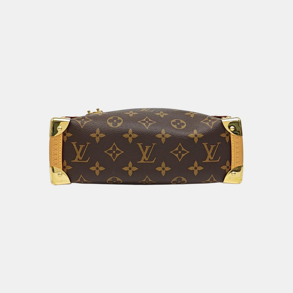 SIDE TRUNK MM Monogram Coated Canvas Brown