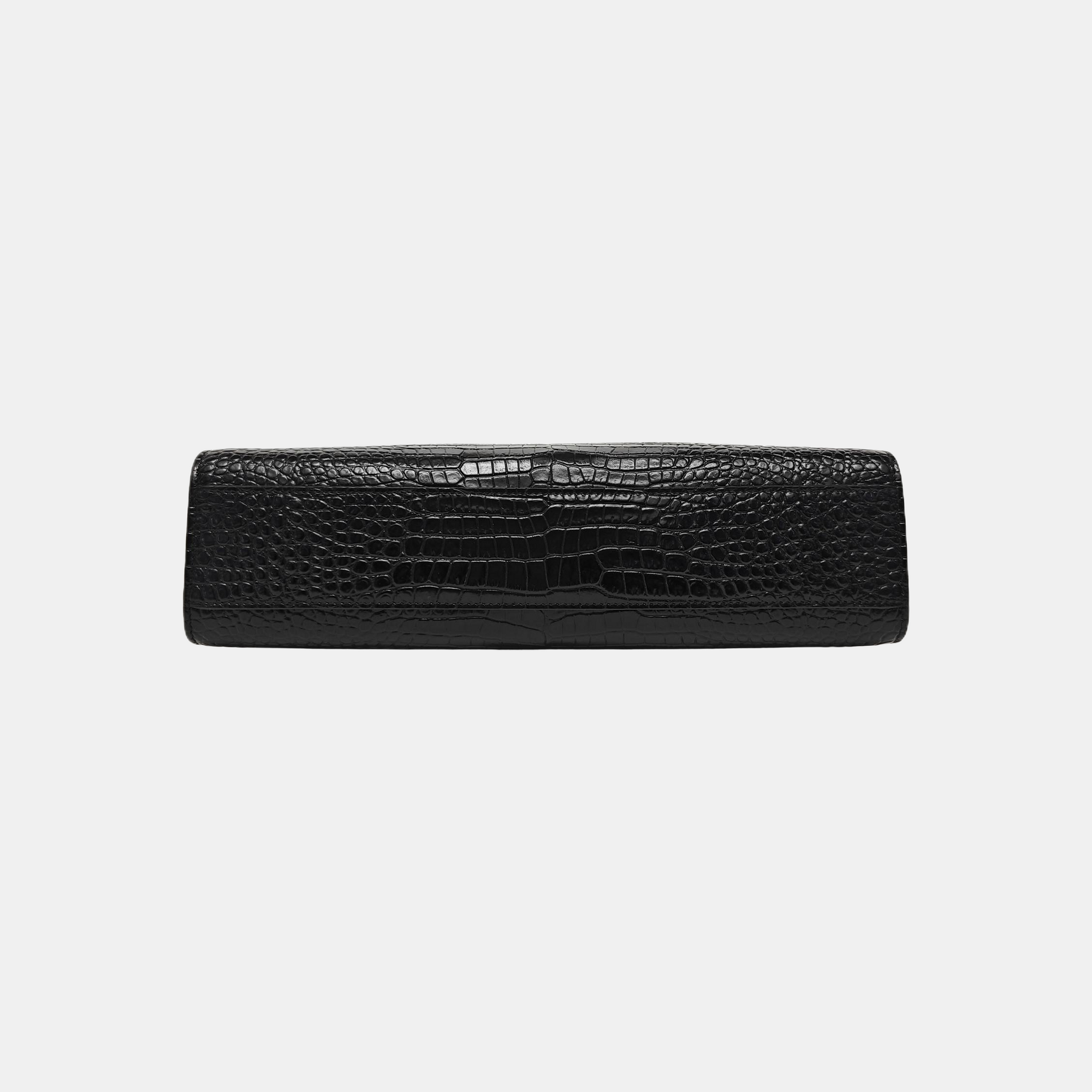 MANHATTAN Medium Calfskin Black