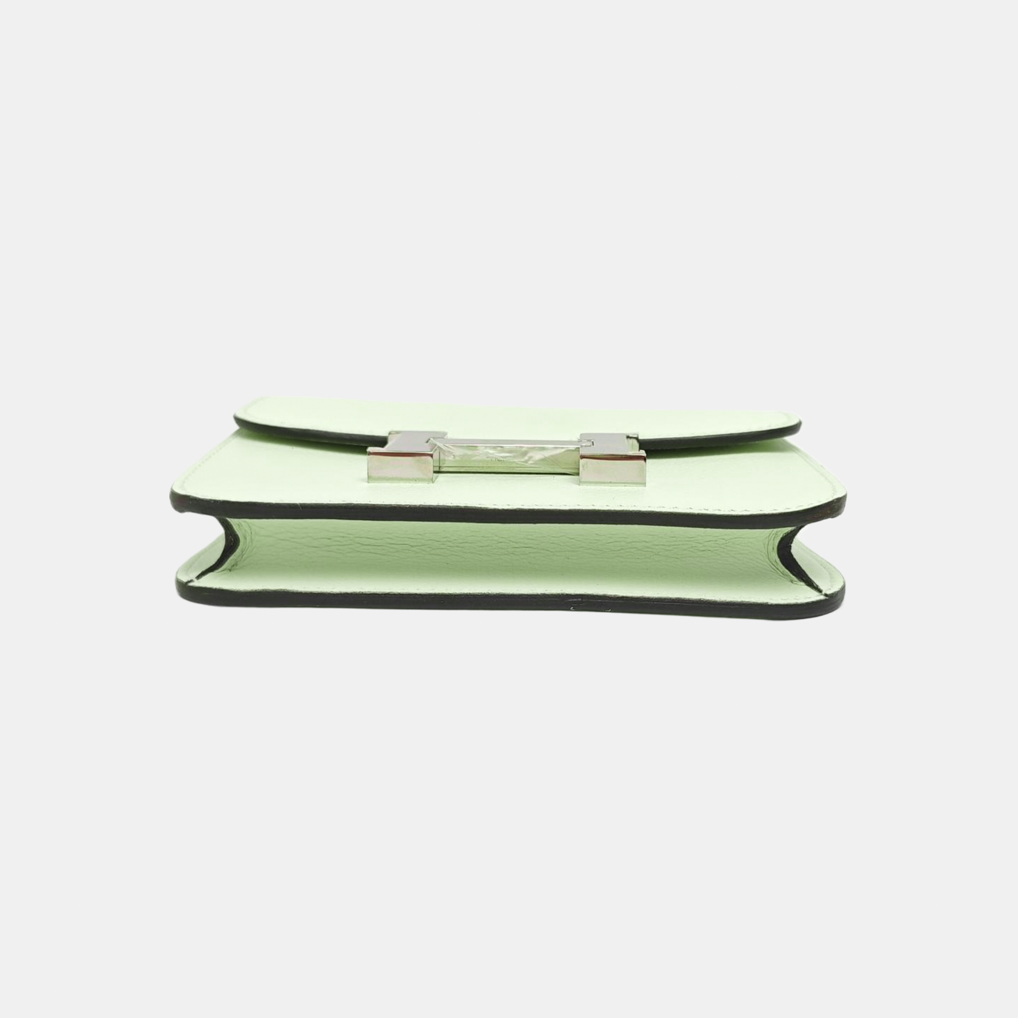 Constance Slim Evercolor Green Wallet
