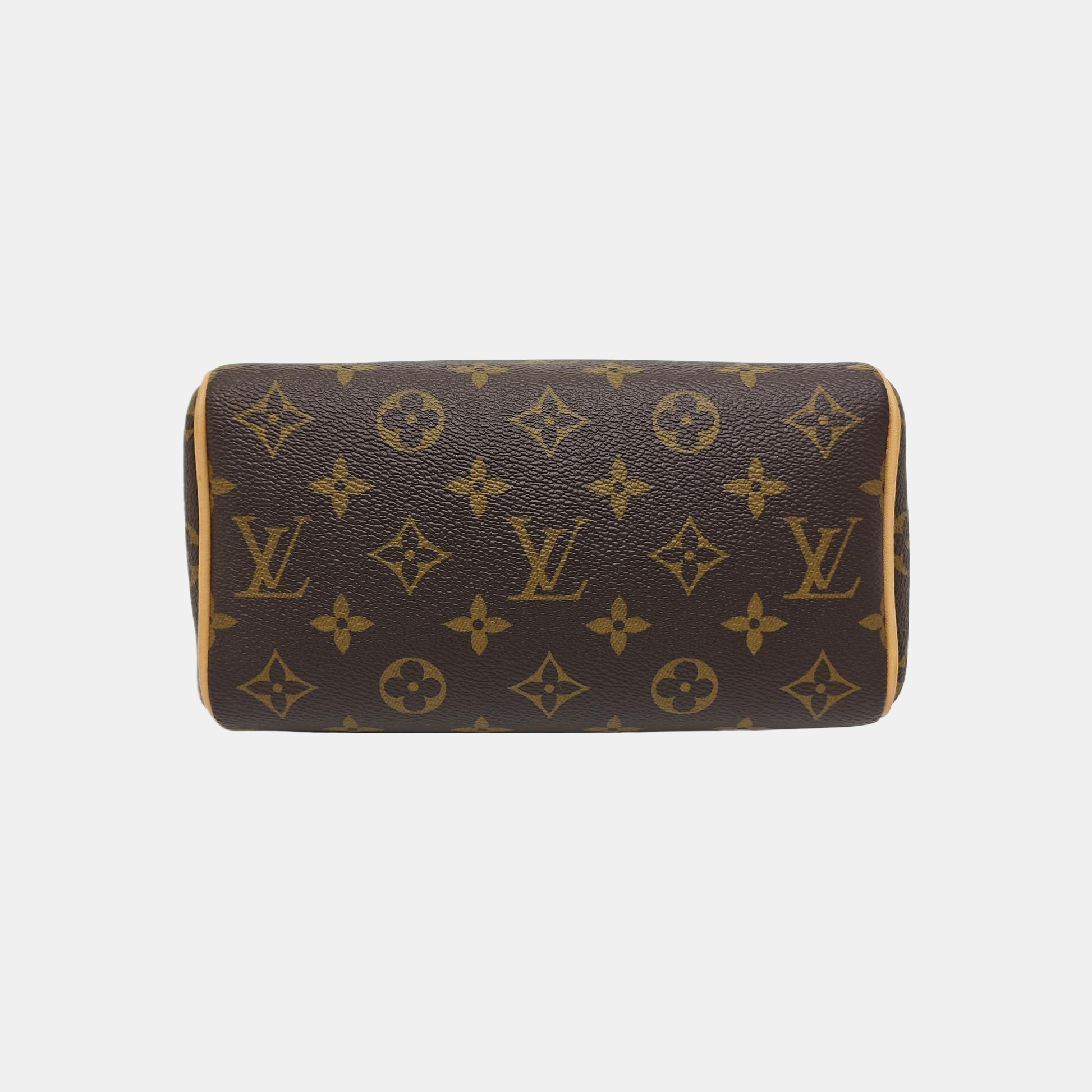 SPEEDY 20 Monogram Coated Canvas Brown
