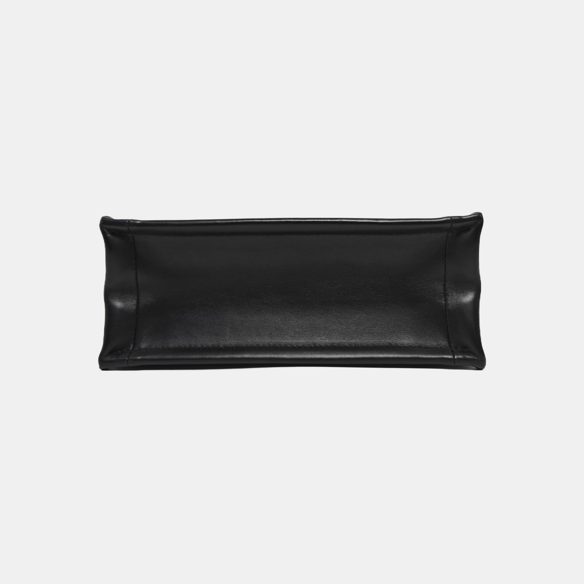 Lady D-Joy Mini Cannage Calfskin Black