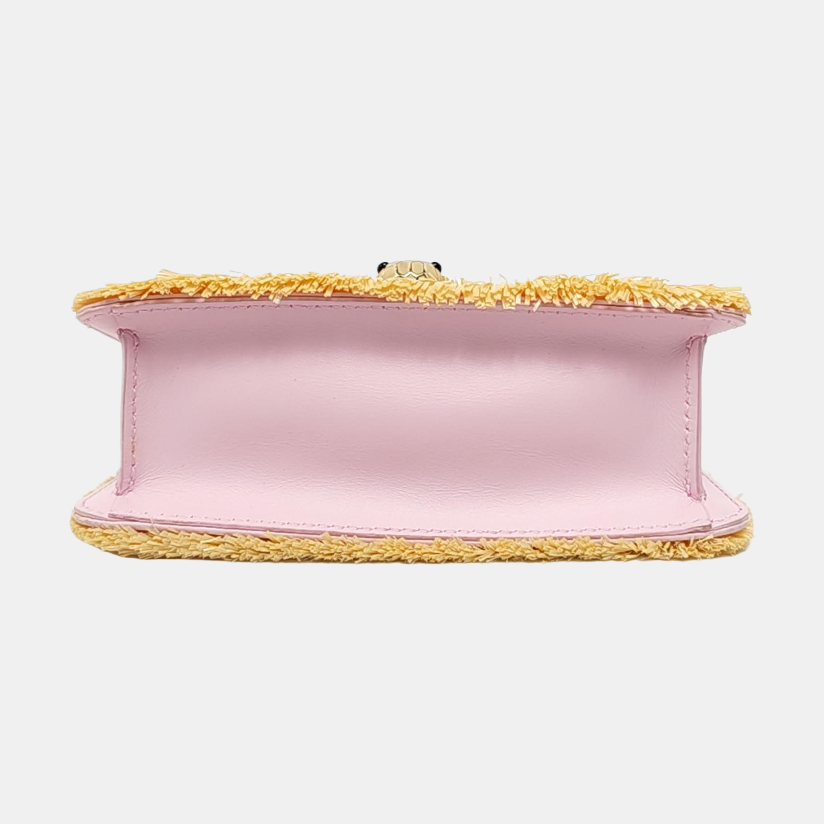 SERPENTI DIAMOND BLAST Extra Small Straw Yellow